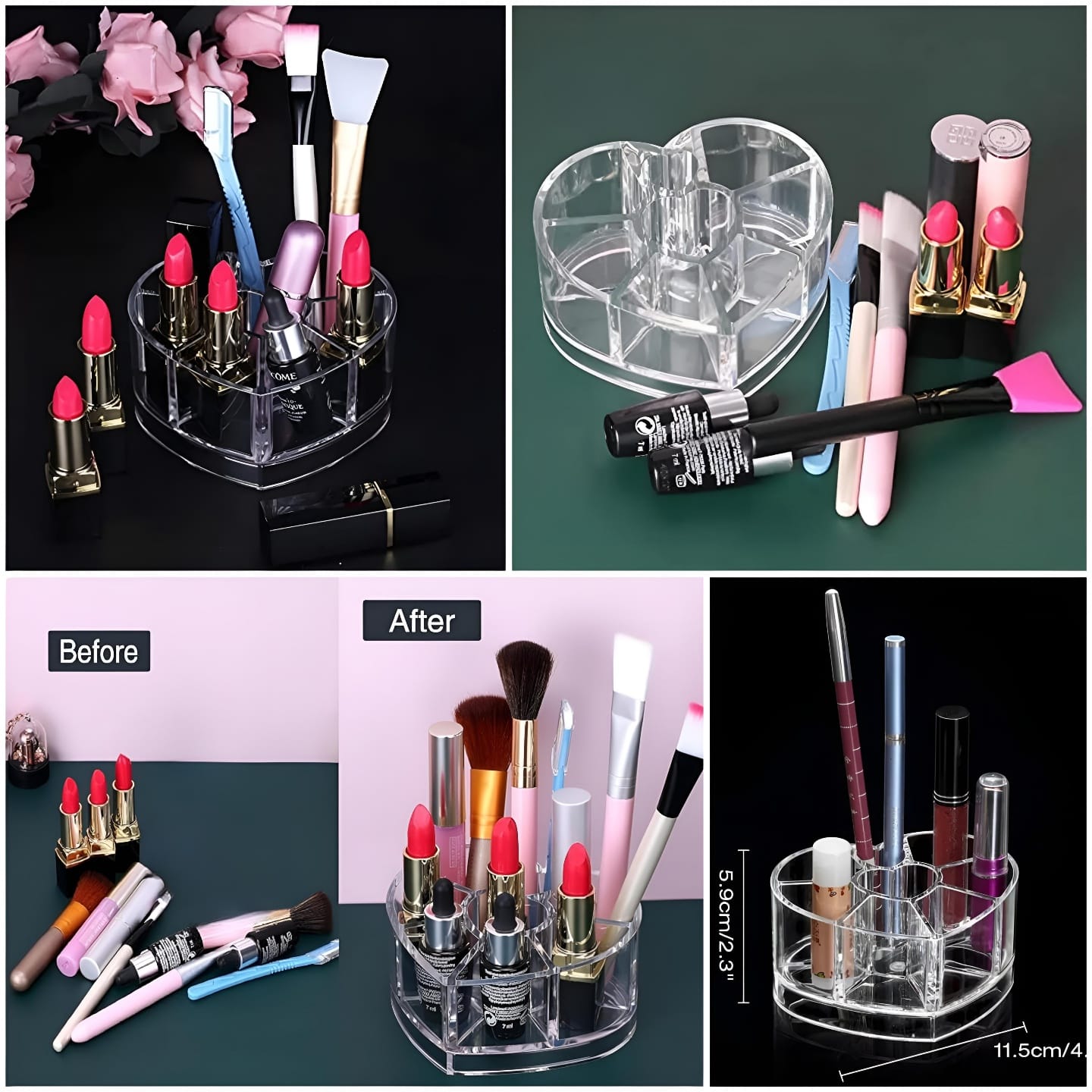 Acrylic Lipstick Organizer