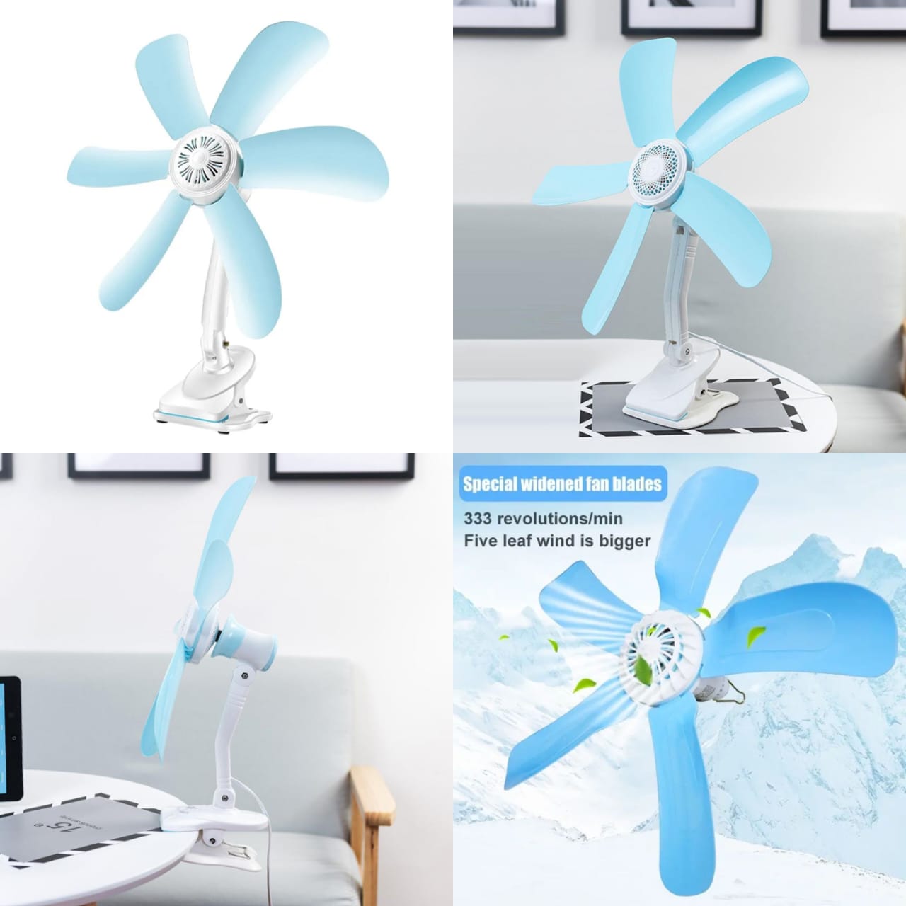 Bench Clamp Fan