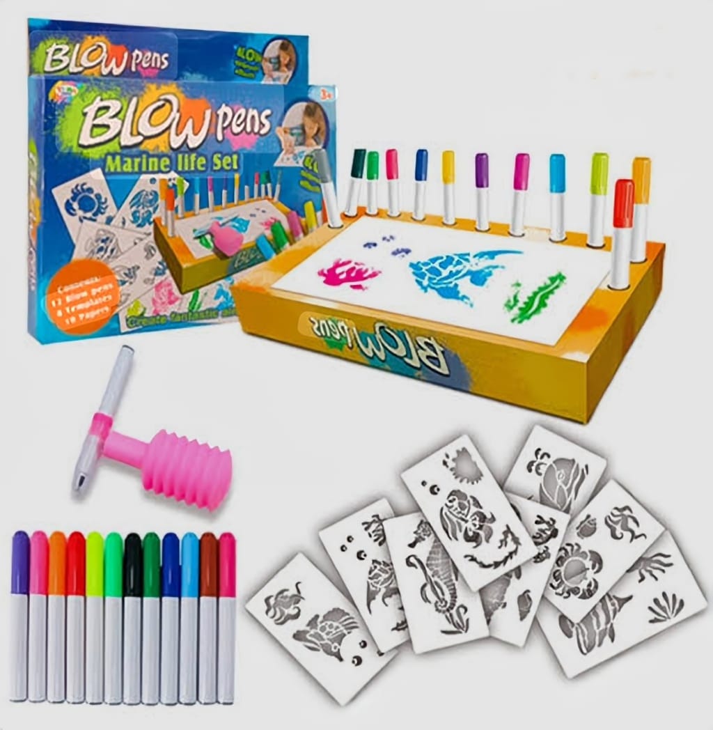 Blow Pens Marine Life