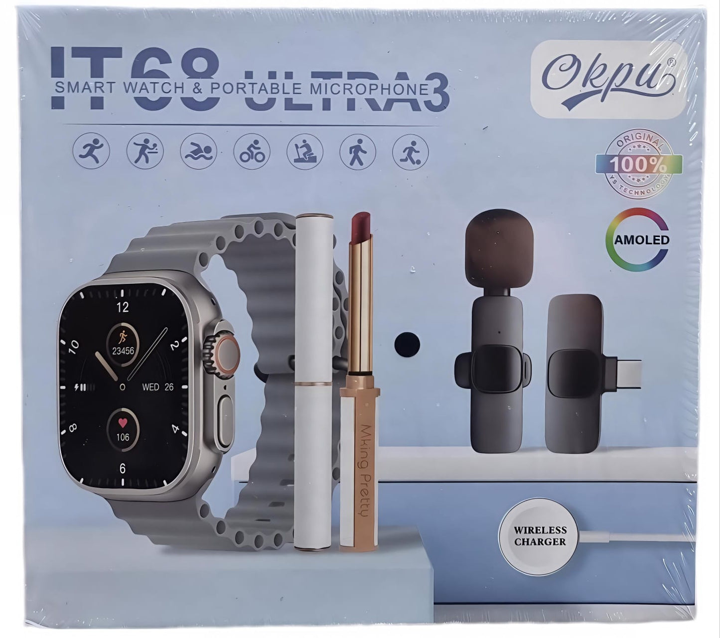 IT68 Smart Watch Set