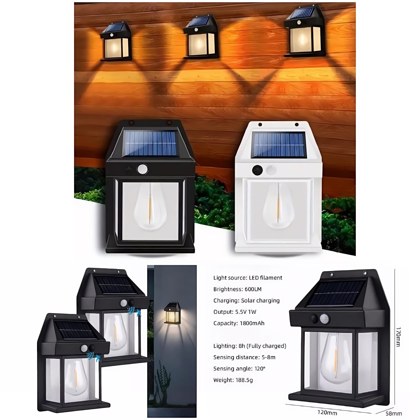Solar Interaction Wall Lamp