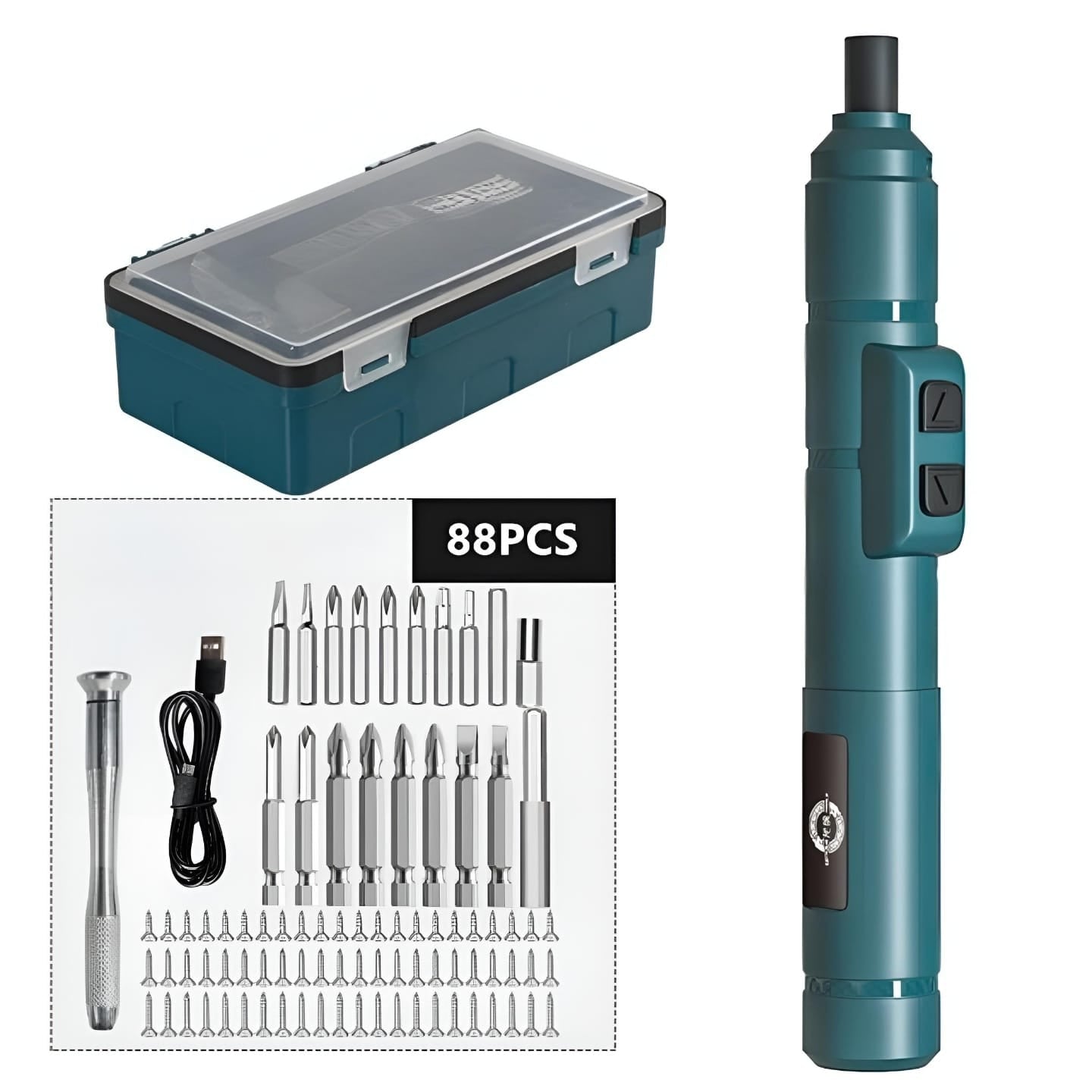 Electric Screwdriver Set - 88pc