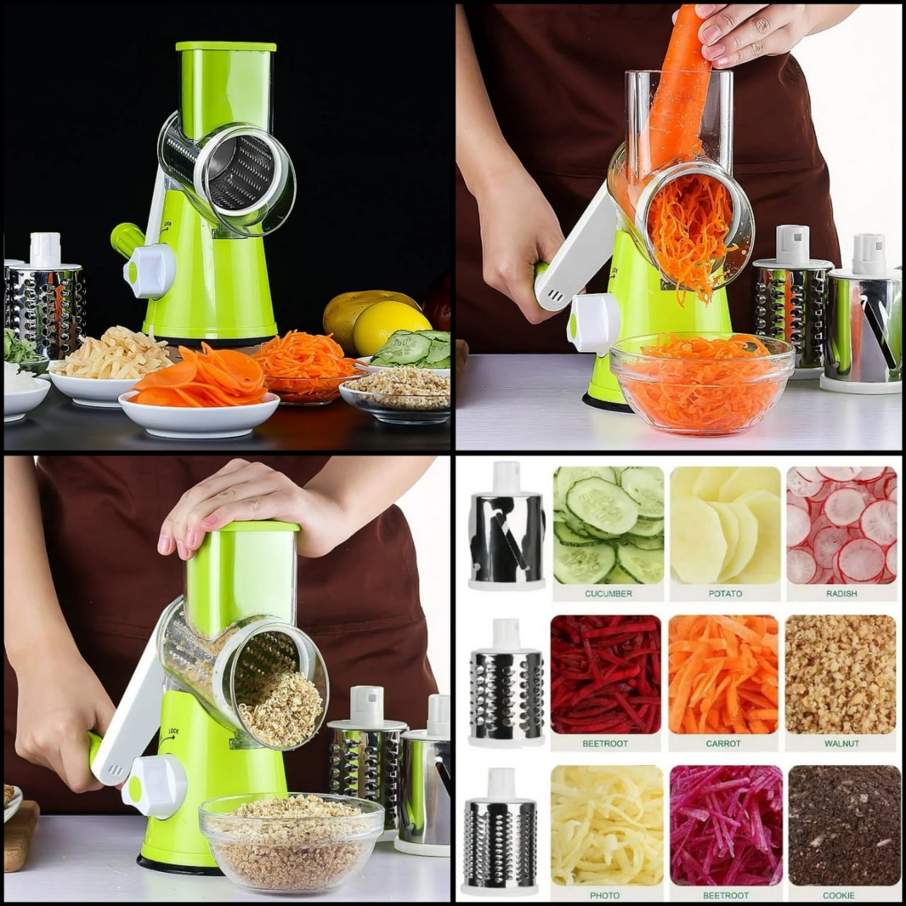 Tabletop Drum Grater