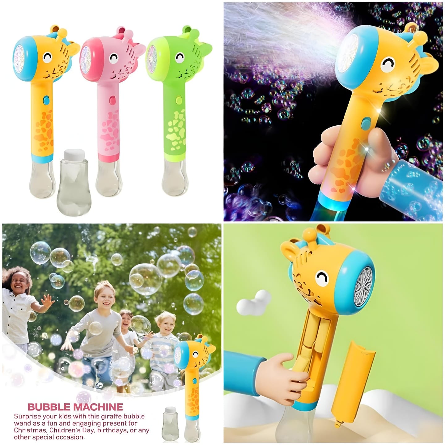 Giraffe Bubble Gun