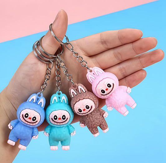 Labubu Doll Keychains x12