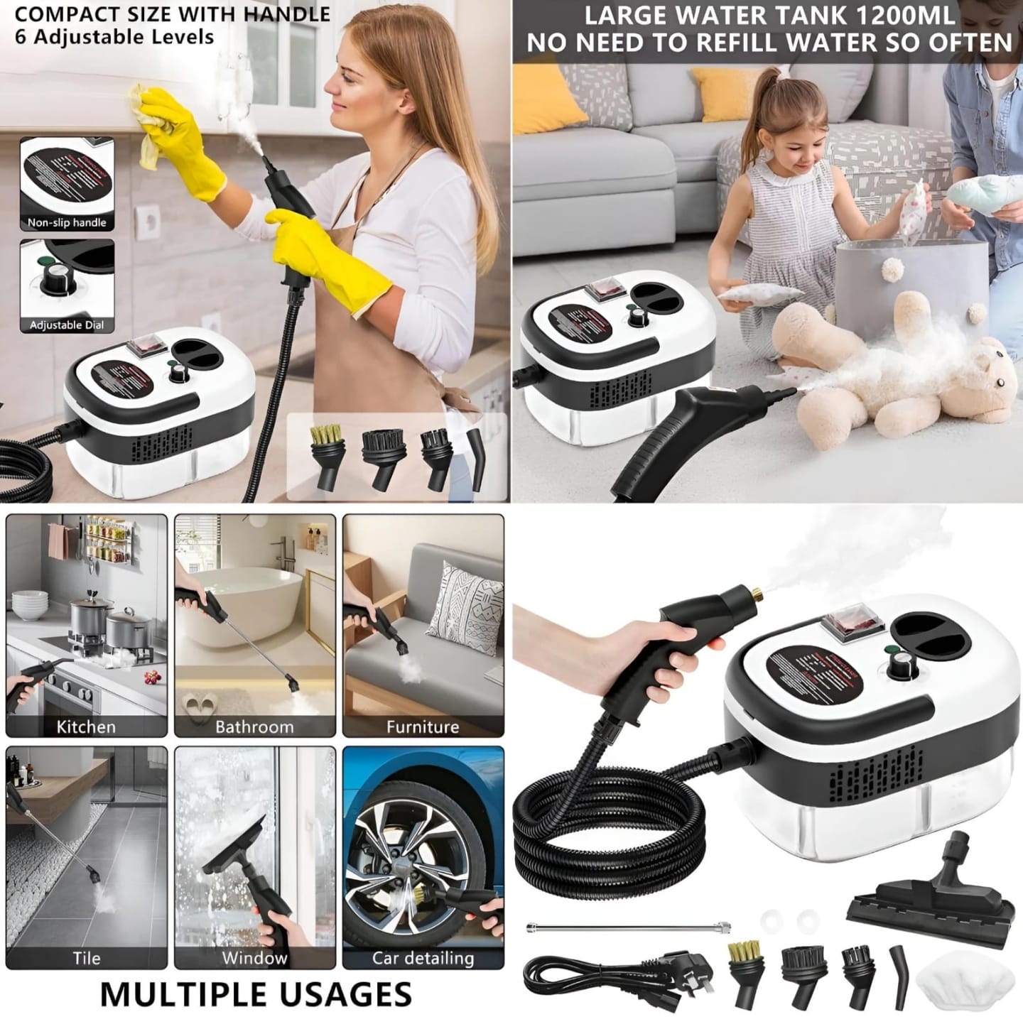 Pressurized Steam Cleaner