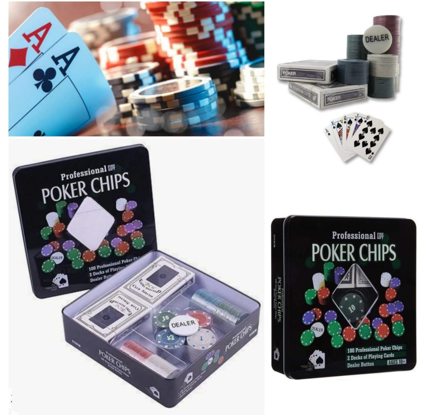 Professional Poker Chip Set