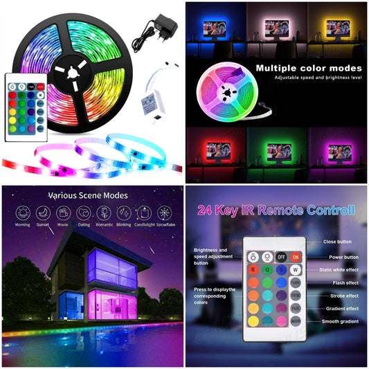 RGB LED Strip Light Kit