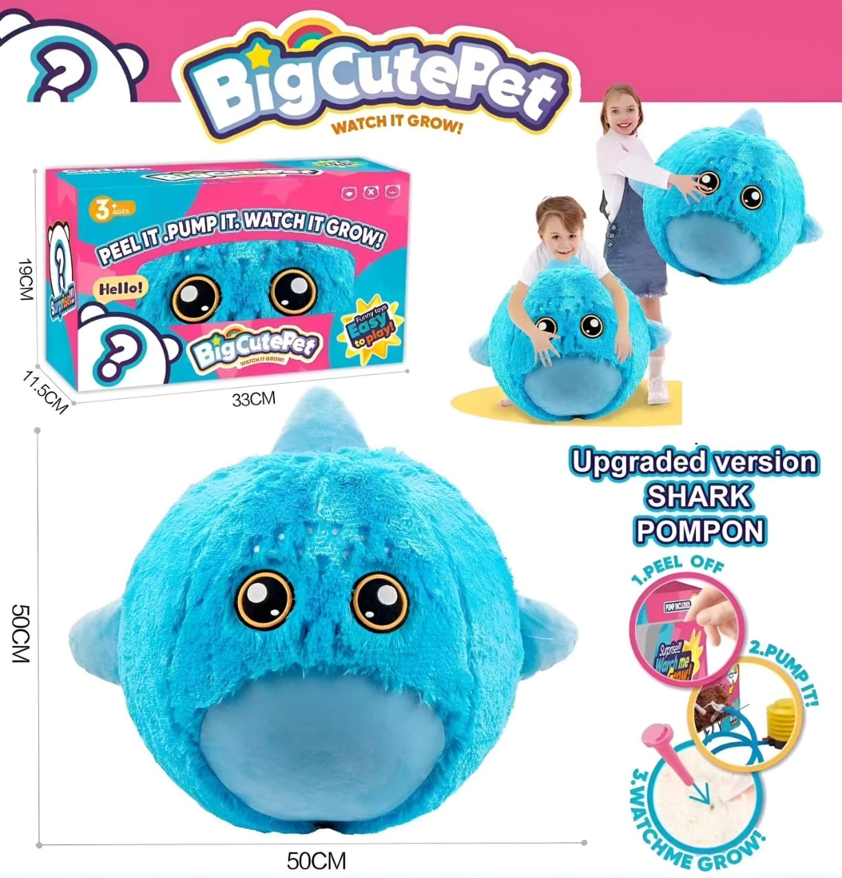 Shark Big Cute Pet