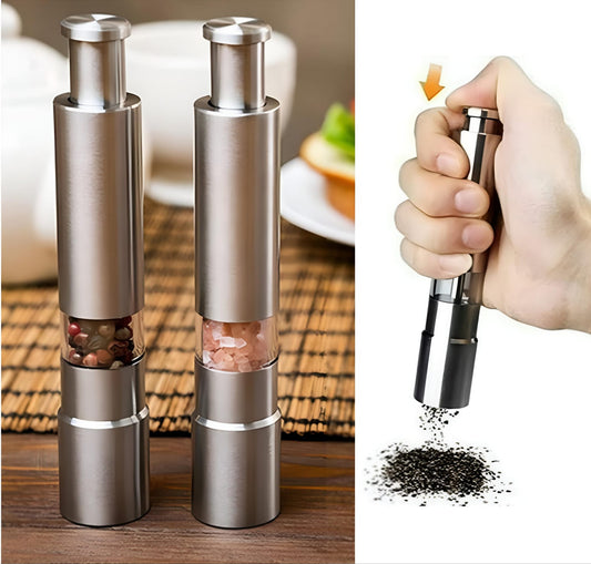 Stainless Steel Pepper Mill