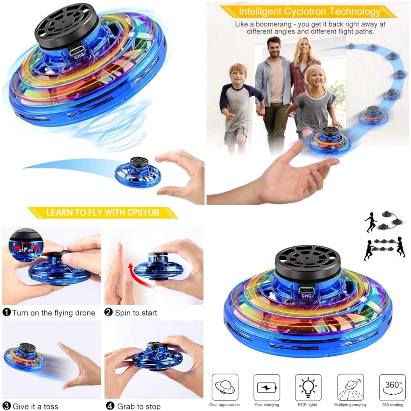 Flying Ufo Spinner